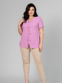 Блуза All Posa модель ap101968p-rozhevij Фото