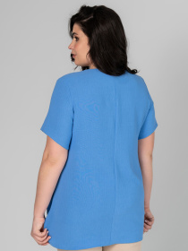 Блуза All Posa модель ap101968p-blakitnij Блуза All Posa модель ap101968p-blakitnij Фото