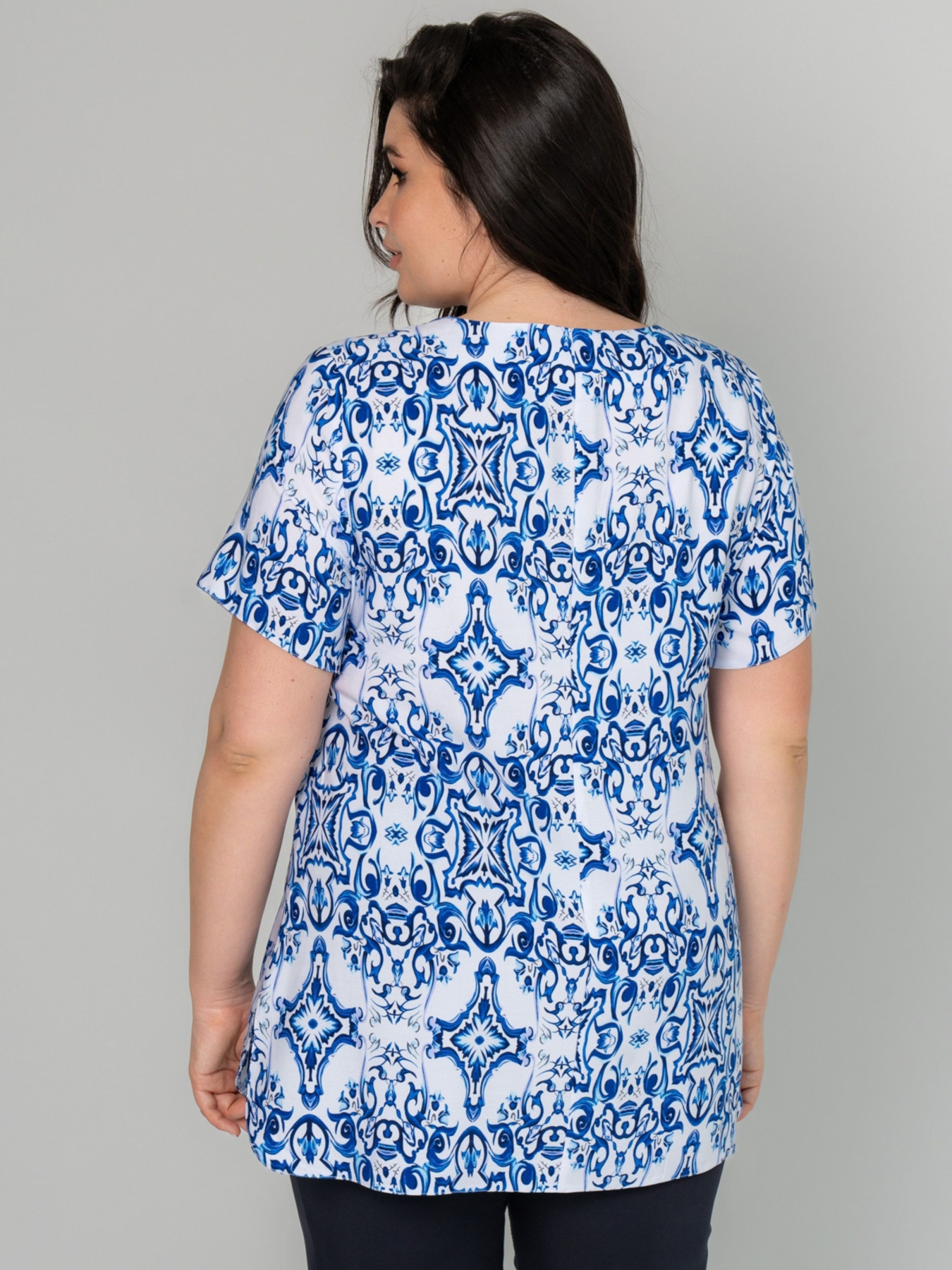 Блуза All Posa модель ap101968p-blo-blakitnij Фото