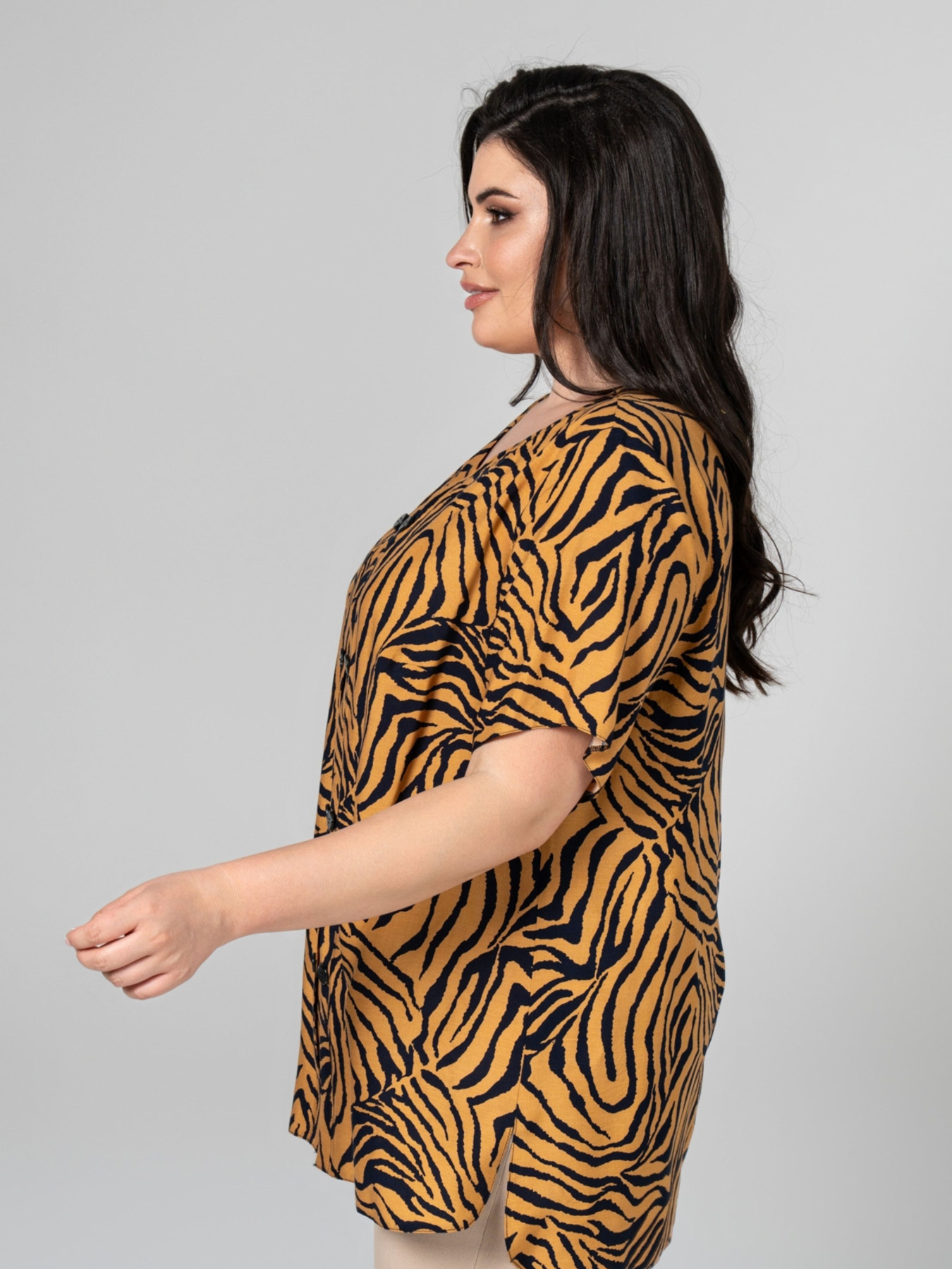 Блуза All Posa модель ap101968p-leopard Фото