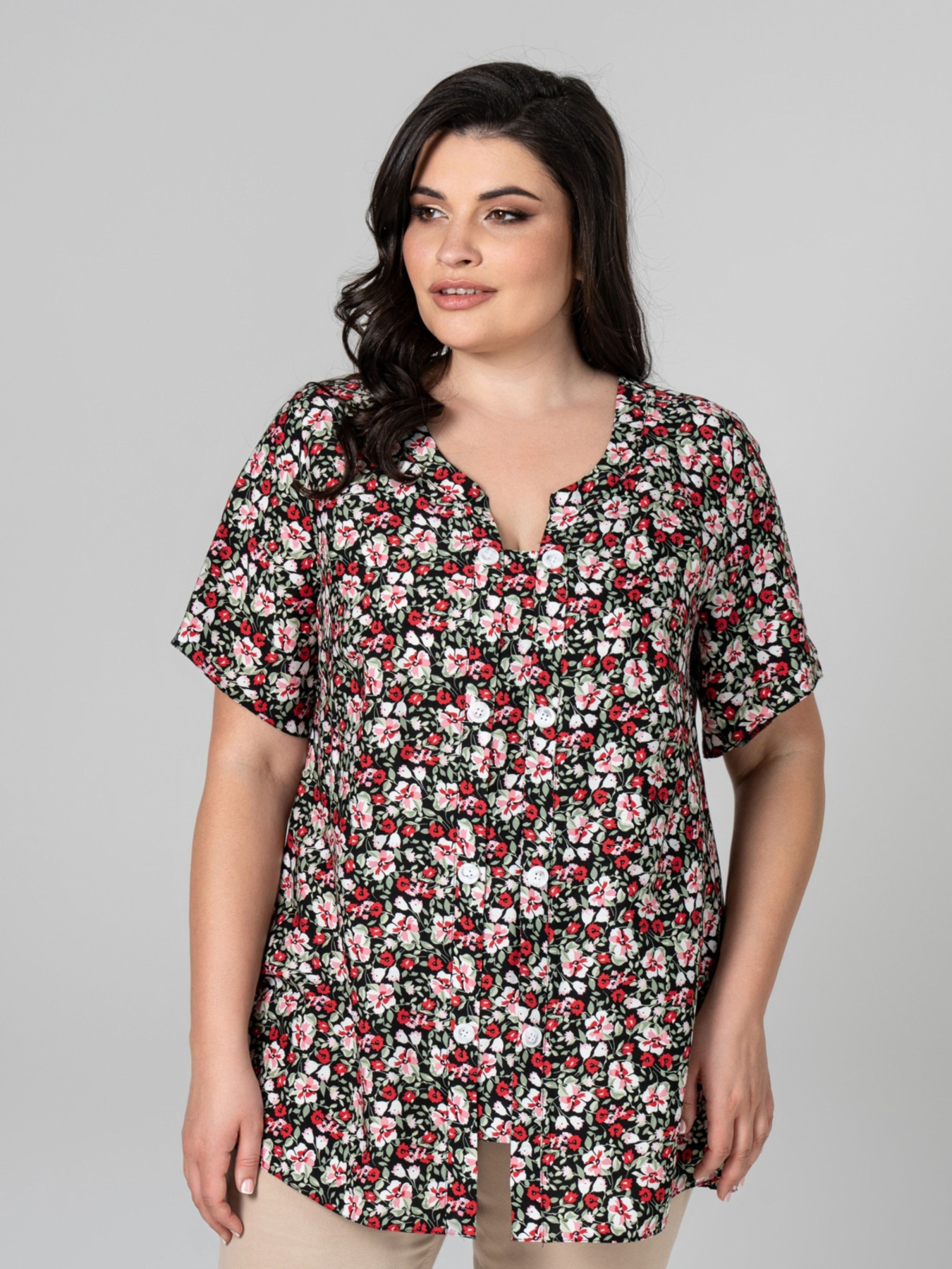 Блуза All Posa модель ap101968p-chornij Фото