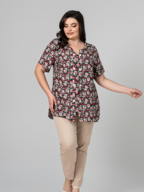 Блуза All Posa модель ap101968p-chornij Фото