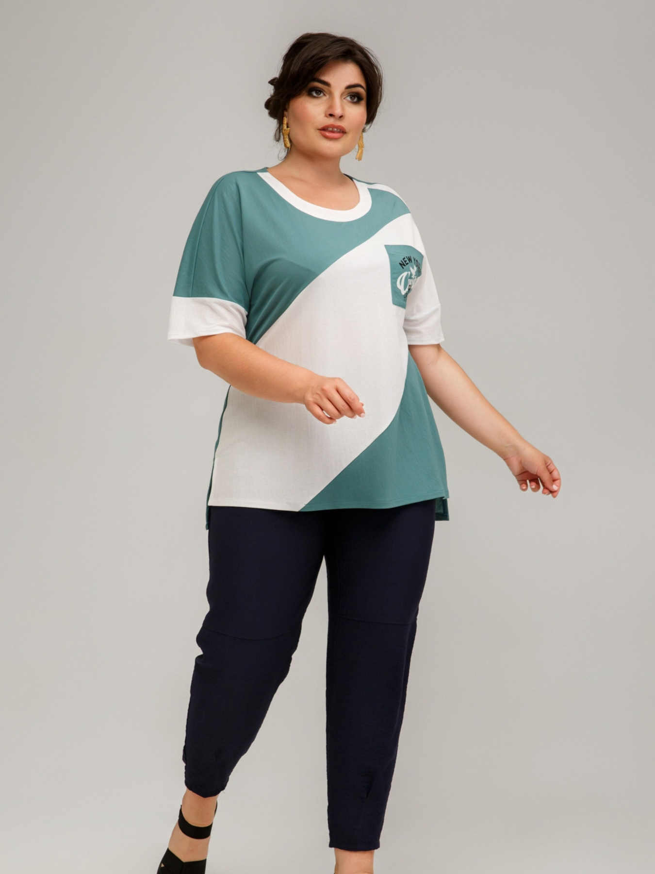 Футболка All Posa модель ap101624p-polin Фото