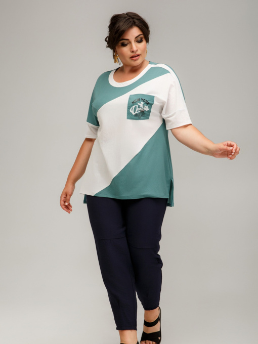 Футболка All Posa модель ap101624p-polin Фото