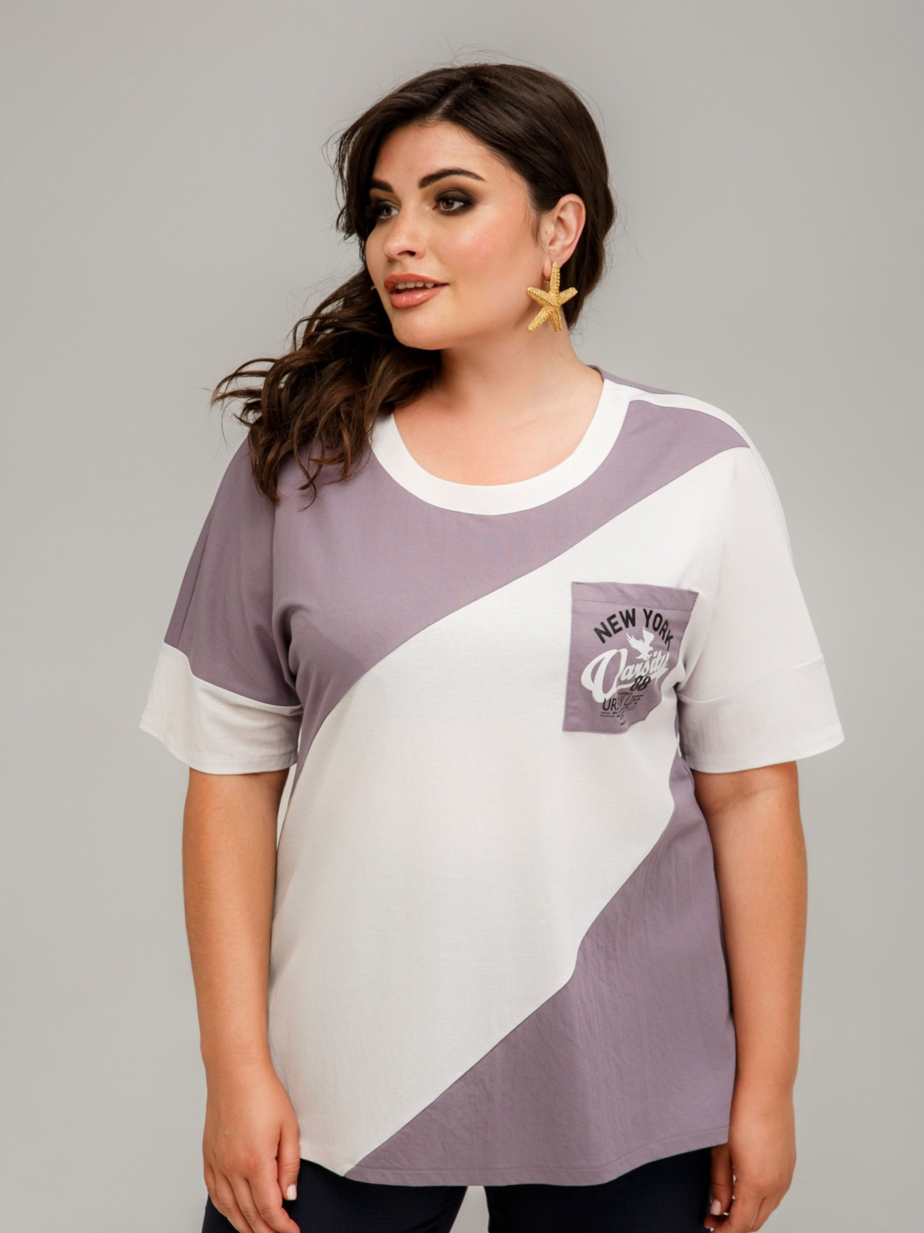 Футболка All Posa модель ap101624p-buzok Фото