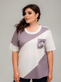 Футболка All Posa модель ap101624p-buzok Футболка All Posa модель ap101624p-buzok Фото