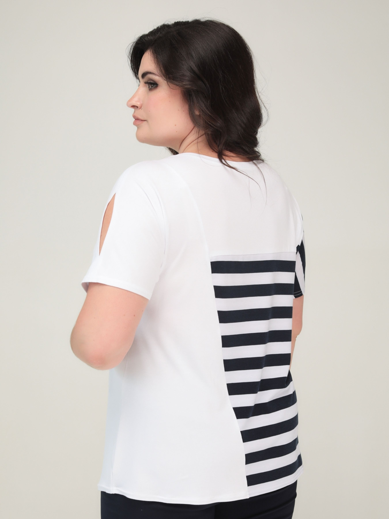 Футболка All Posa модель ap101601p-blij Фото