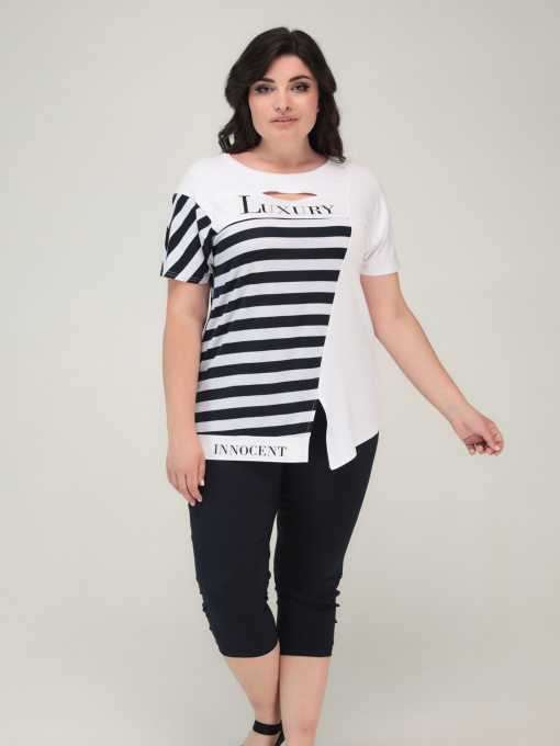 Футболка All Posa модель ap101601p-blij Фото