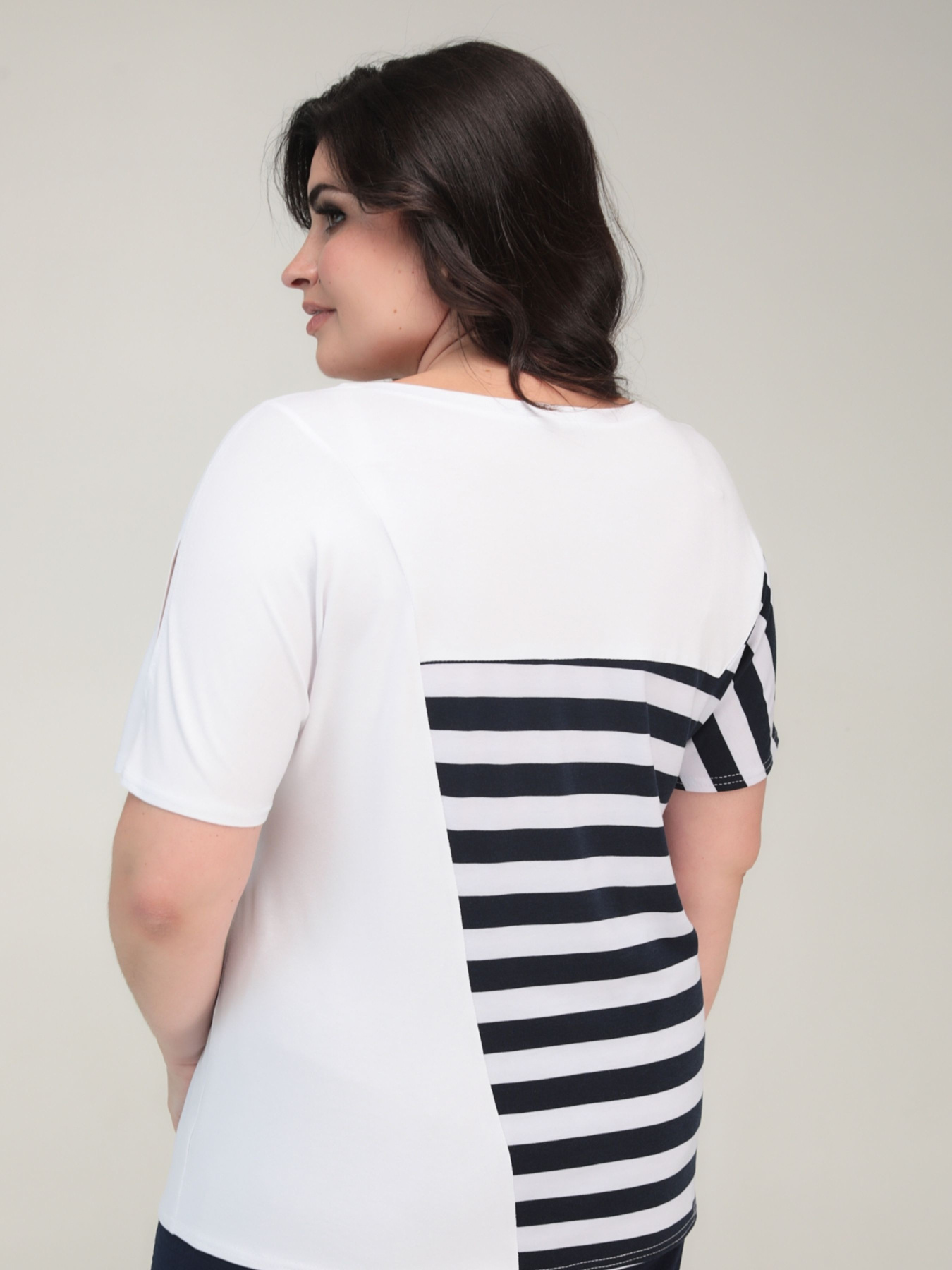 Футболка All Posa модель ap101575p-blij Фото