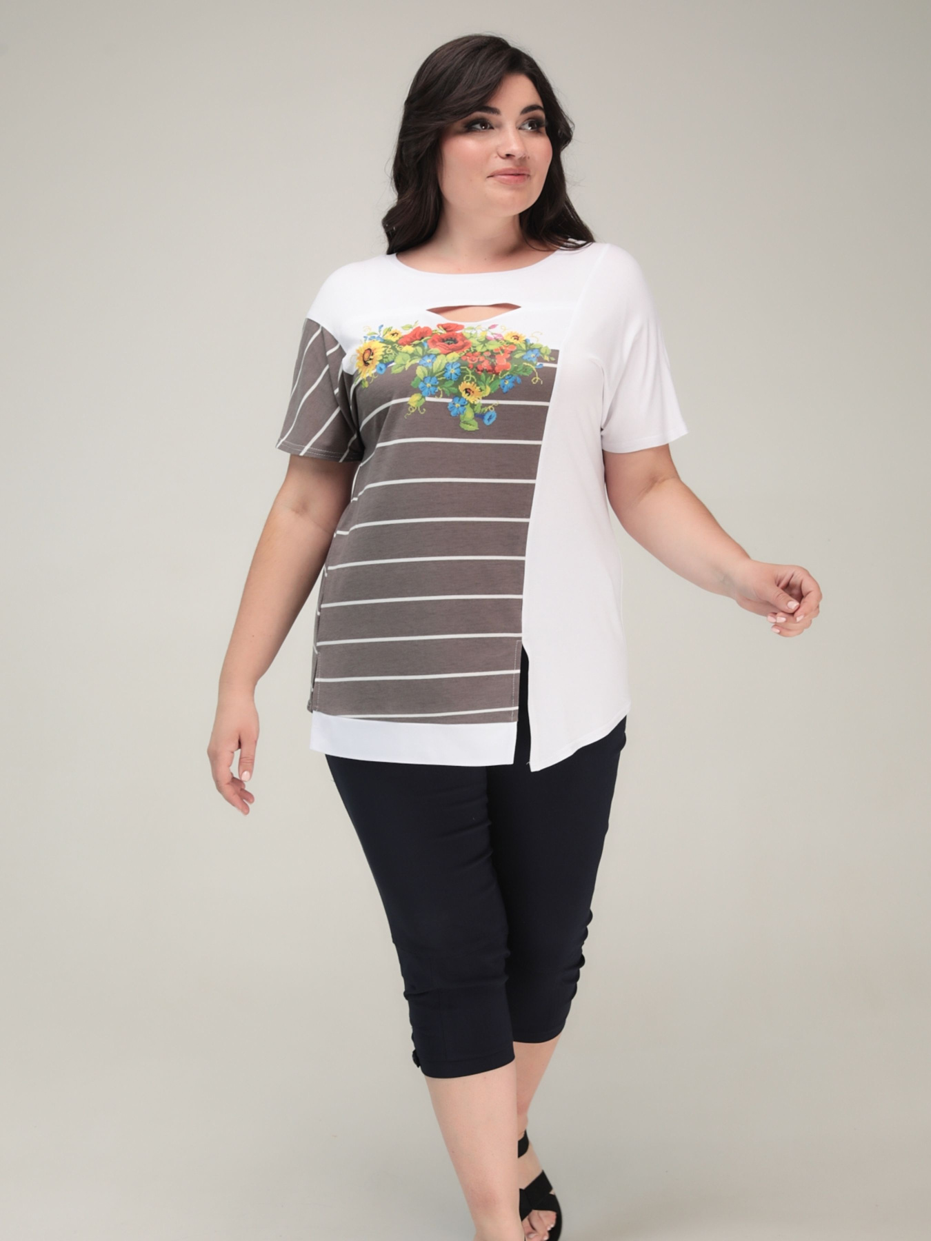 Футболка All Posa модель ap101575p-srij Фото