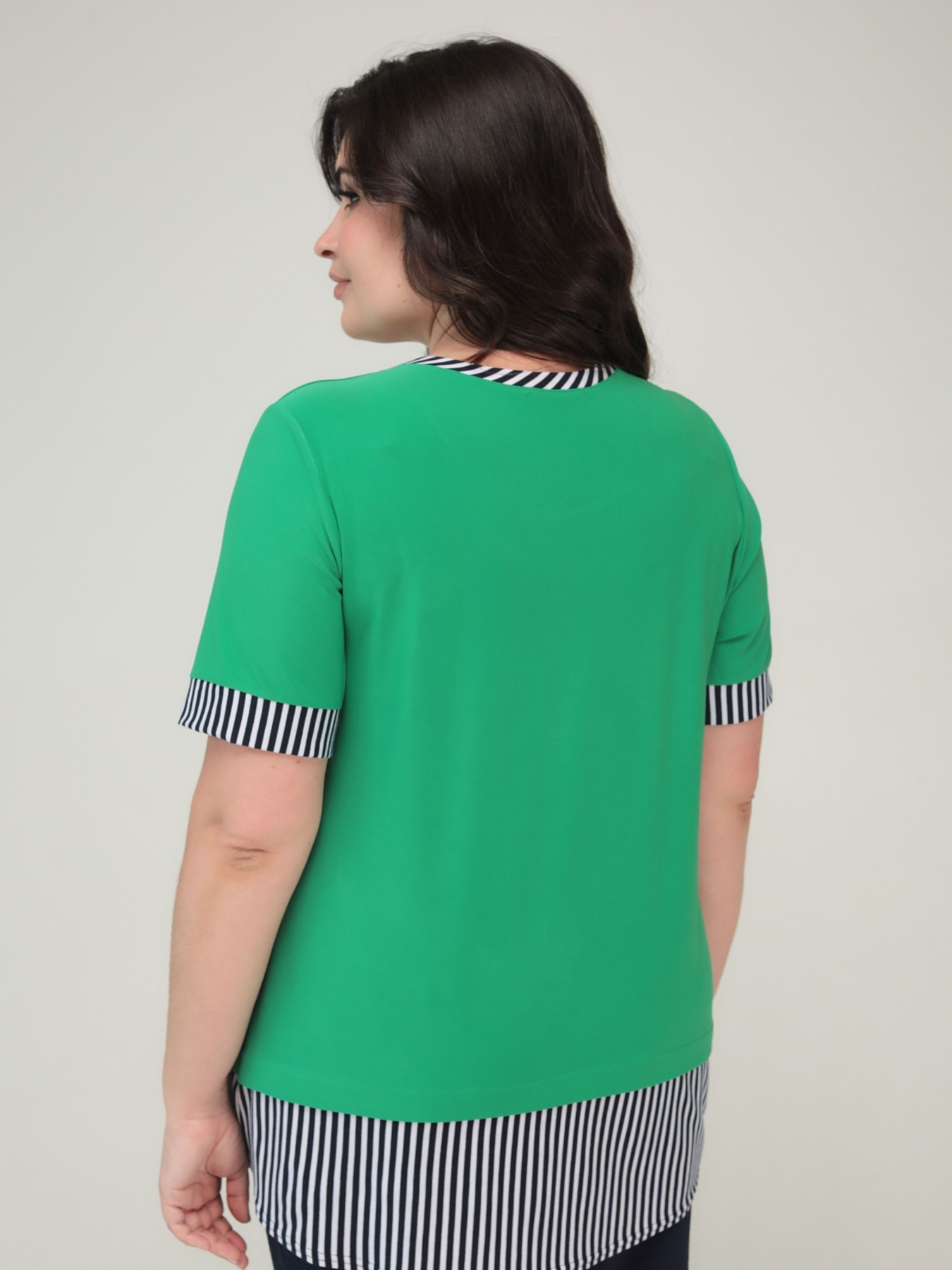 Футболка All Posa модель ap101560p-zelenij Фото