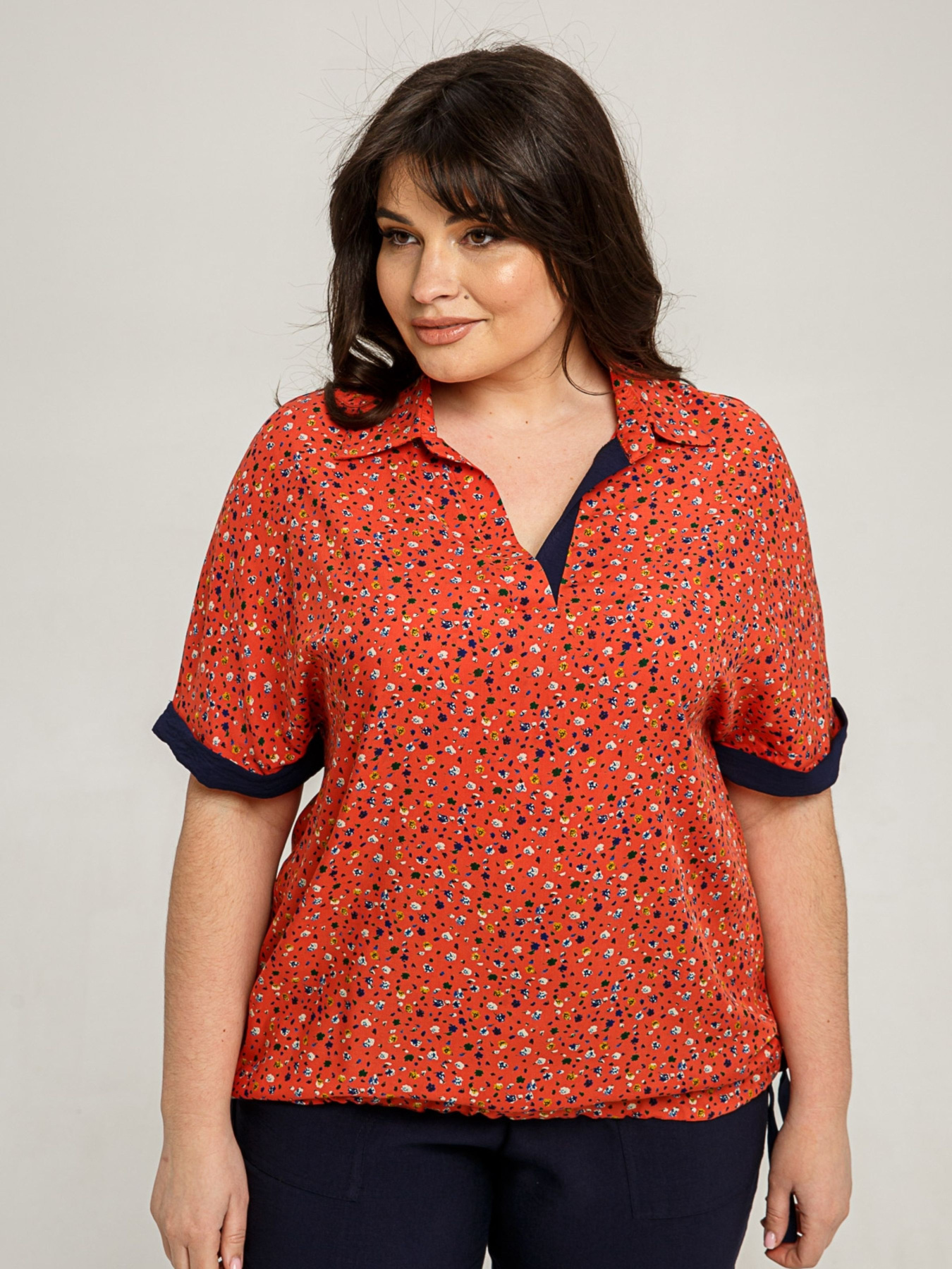 Блуза All Posa модель ap101486p-morkv-qnij Фото