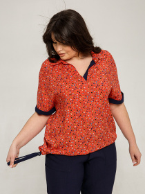 Блуза All Posa модель ap101486p-morkv-qnij Фото