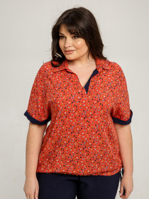 Блуза All Posa модель ap101486p-morkv-qnij Фото