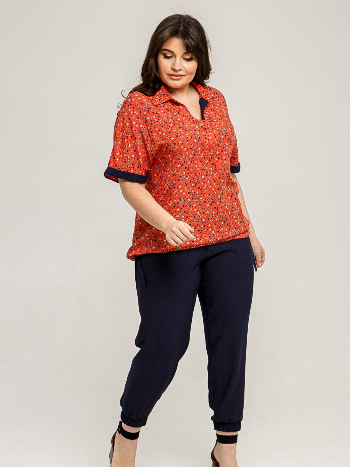 Блуза All Posa модель ap101486p-morkv-qnij Фото