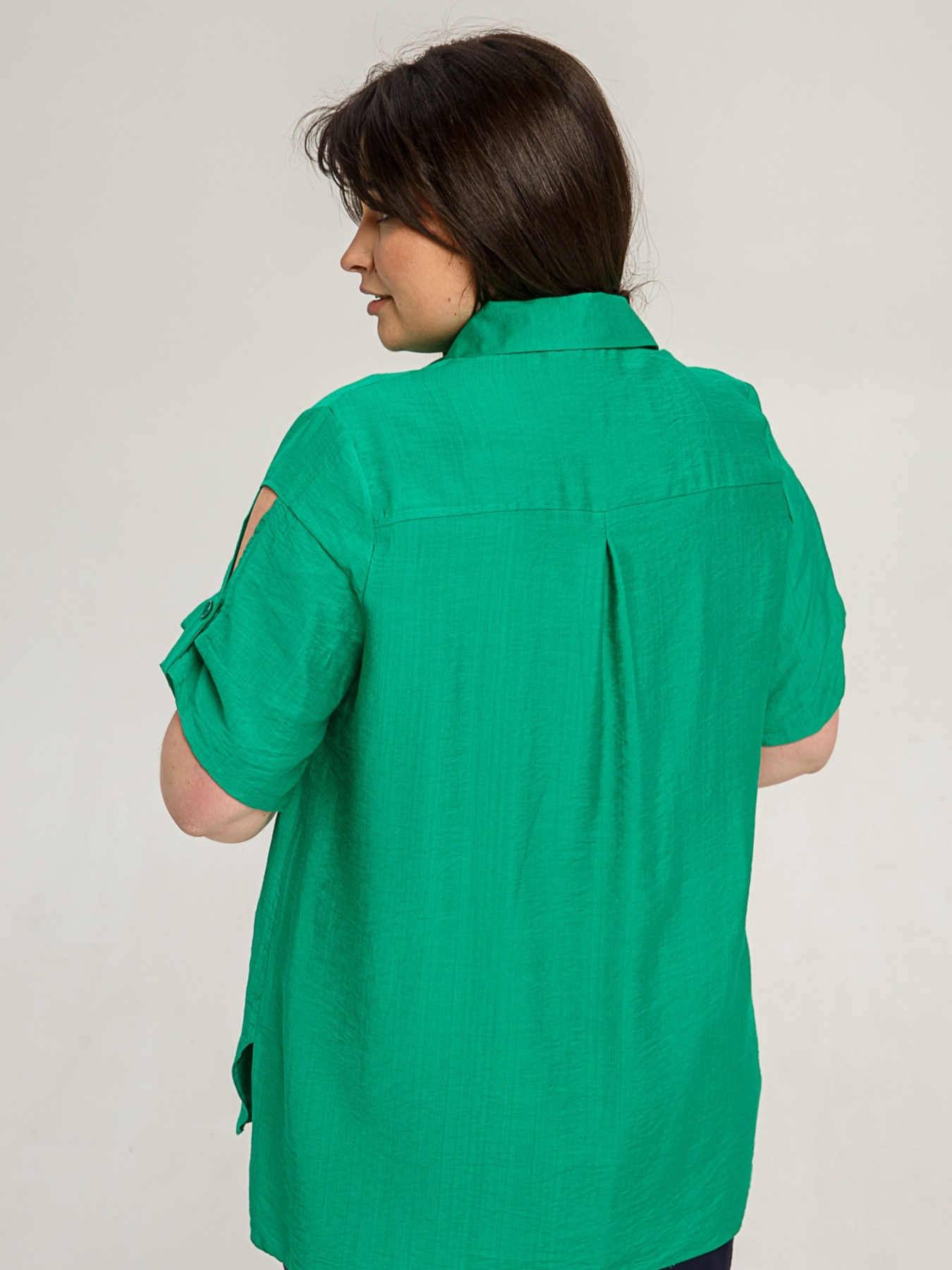 Блуза All Posa модель ap101393p-zelenij Фото