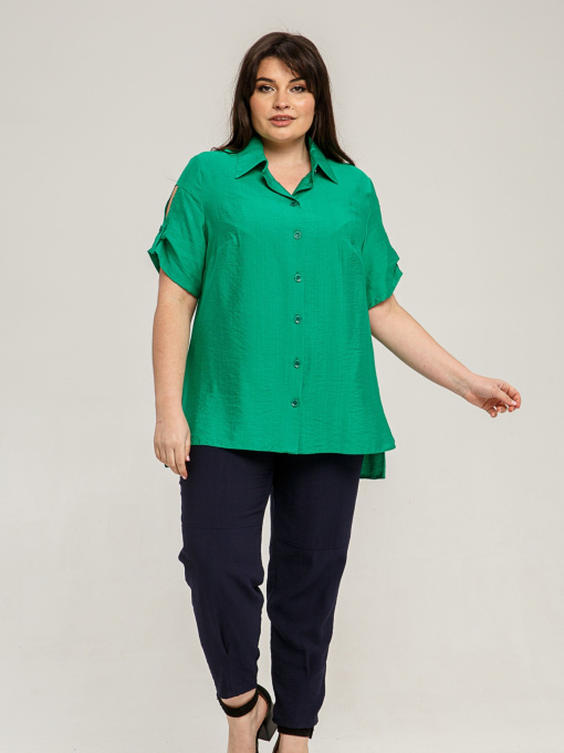 Блуза All Posa модель ap101393p-zelenij Фото