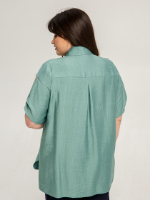Блуза All Posa модель ap101393p-olivka Фото