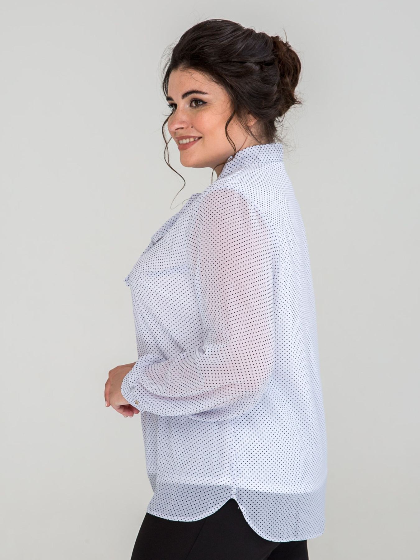 Блуза All Posa модель ap101244p-drbnij-goroh Фото