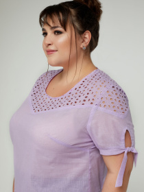 Блуза All Posa модель ap100179p-lavandovij Фото