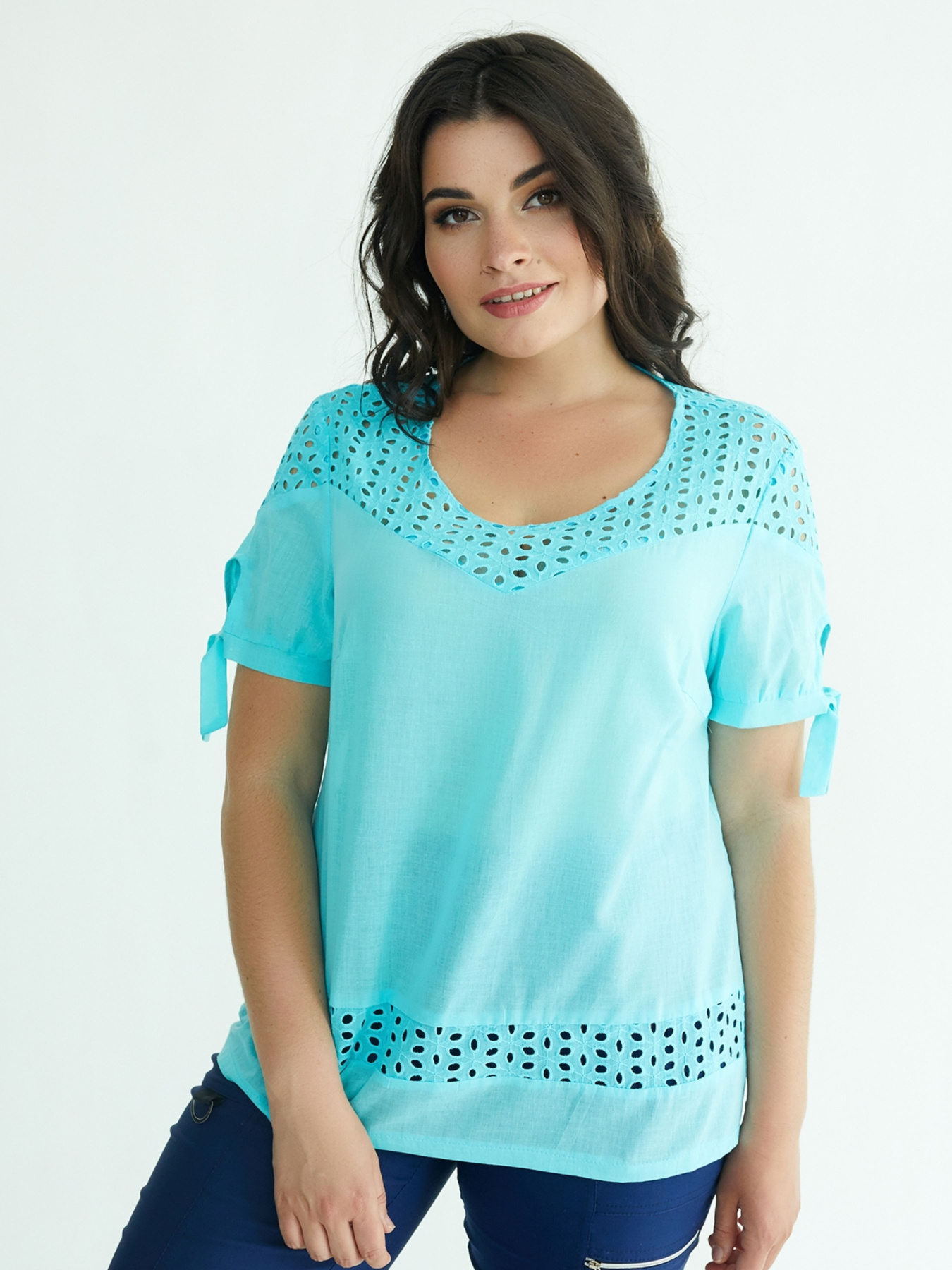 Блуза All Posa модель ap100179p-m-qta Блуза All Posa модель ap100179p-m-qta Фото