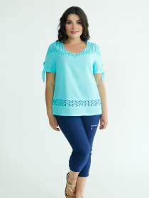 Блуза All Posa модель ap100179p-m-qta Блуза All Posa модель ap100179p-m-qta Фото