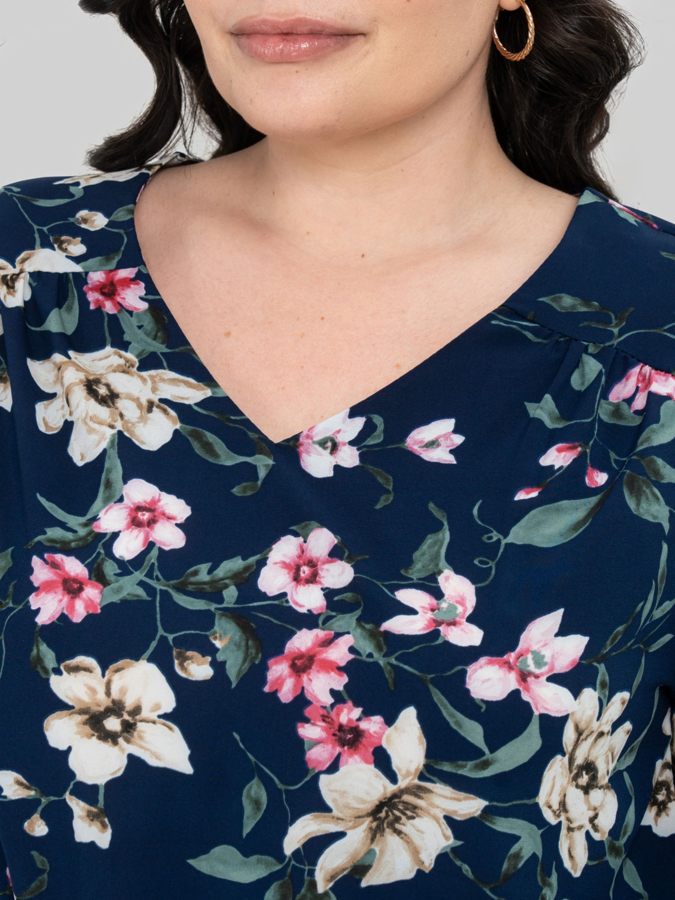 Сукня міді All Posa модель ap102464p-temno-sinj Фото