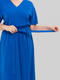 Платье миди All Posa модель ap102448p-elektrik Фото