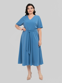 Сукня міді All Posa модель ap102448p-dzhins Фото