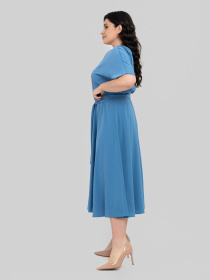 Сукня міді All Posa модель ap102448p-dzhins Фото