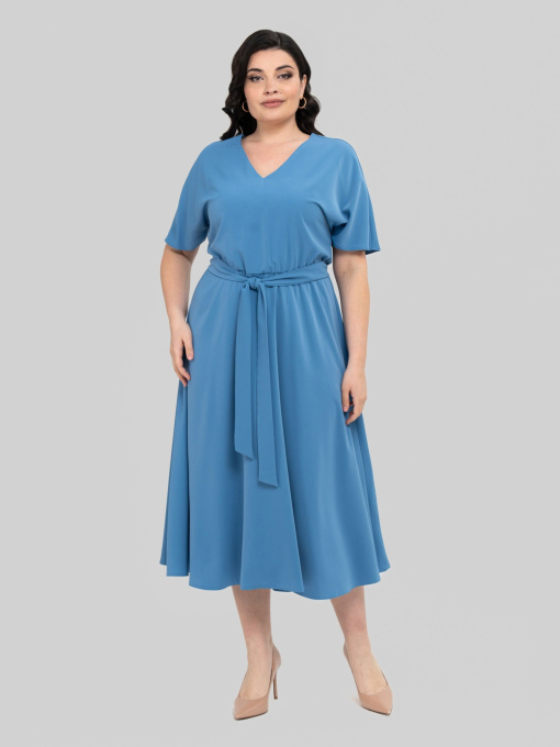 Платье миди All Posa модель ap102448p-dzhins Фото