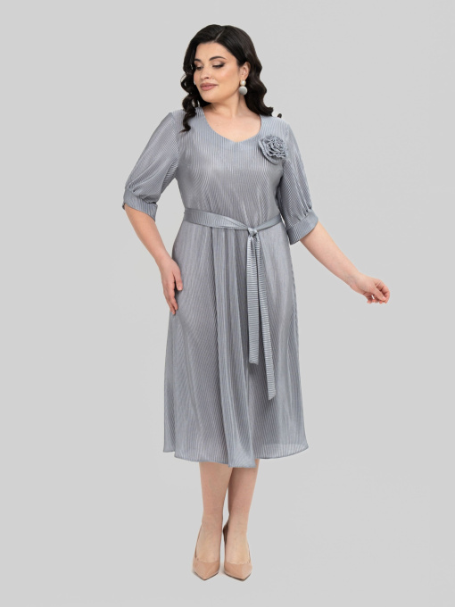 Платье миди All Posa модель ap102433p-srij Фото