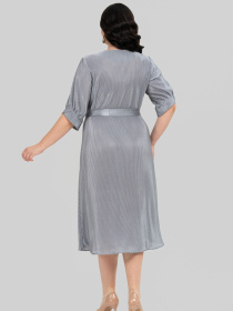 Платье миди All Posa модель ap102433p-srij Платье миди All Posa модель ap102433p-srij Фото