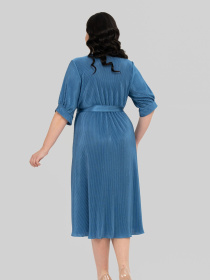 Сукня міді All Posa модель ap102433p-dzhins Фото