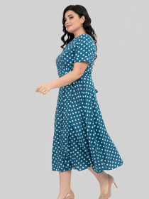 Платье миди All Posa модель ap102420p-bryuza Фото