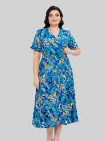 Платье миди All Posa модель ap102420p-elektrik Фото