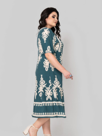 Платье миди All Posa модель ap102386p-bryuza Фото