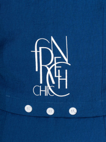 Платье миди All Posa модель ap102363p-sinj Фото