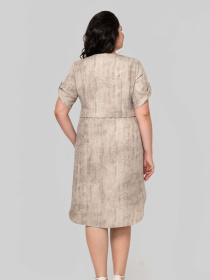 Сукня міді All Posa модель ap102363p-slonova-kstka Фото