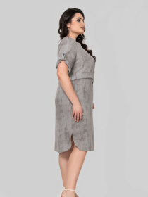 Платье миди All Posa модель ap102363p-srij Фото