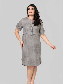 Платье миди All Posa модель ap102363p-srij Фото