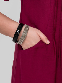 Платье миди All Posa модель ap102352p-fuksq Фото