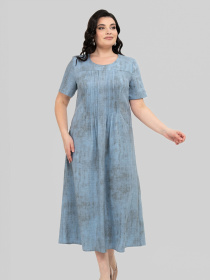 Платье миди All Posa модель ap102352p-dzhins Фото