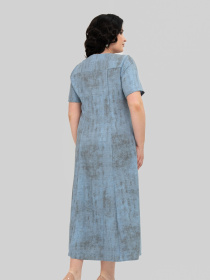 Платье миди All Posa модель ap102352p-dzhins Фото