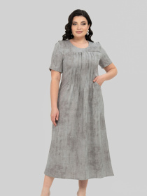 Сукня міді All Posa модель ap102352p-srij Фото