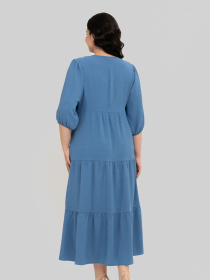 Сукня міді All Posa модель ap102345p-dzhins Фото