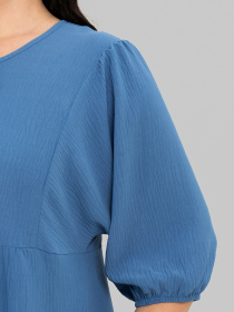 Сукня міді All Posa модель ap102345p-dzhins Сукня міді All Posa модель ap102345p-dzhins Фото