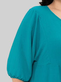 Сукня міді All Posa модель ap102345p-bryuza Фото