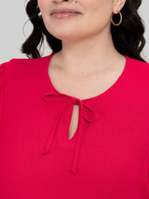 Платье миди All Posa модель ap102345p-fuksq Фото