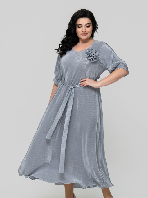 Платье миди All Posa модель ap102343p-srij Фото